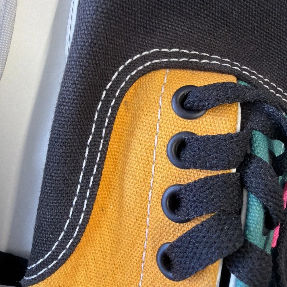 Vans Era Mix Match Cadminum Color Block Sneaker Low Top Retro Men 10 Women 11.5
